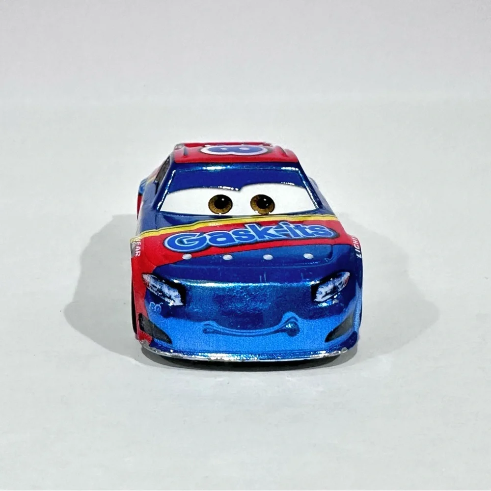Disney Cars Metallic Rex Revler #80 Gask-its Scavenger Hunt Die-cast